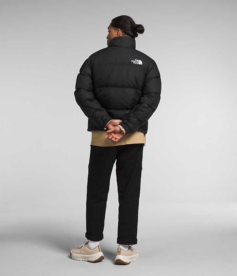 The North Face 1996 Retro Nuptse Aşağı Ceket Erkek Siyah | ISTANBUL ISKO