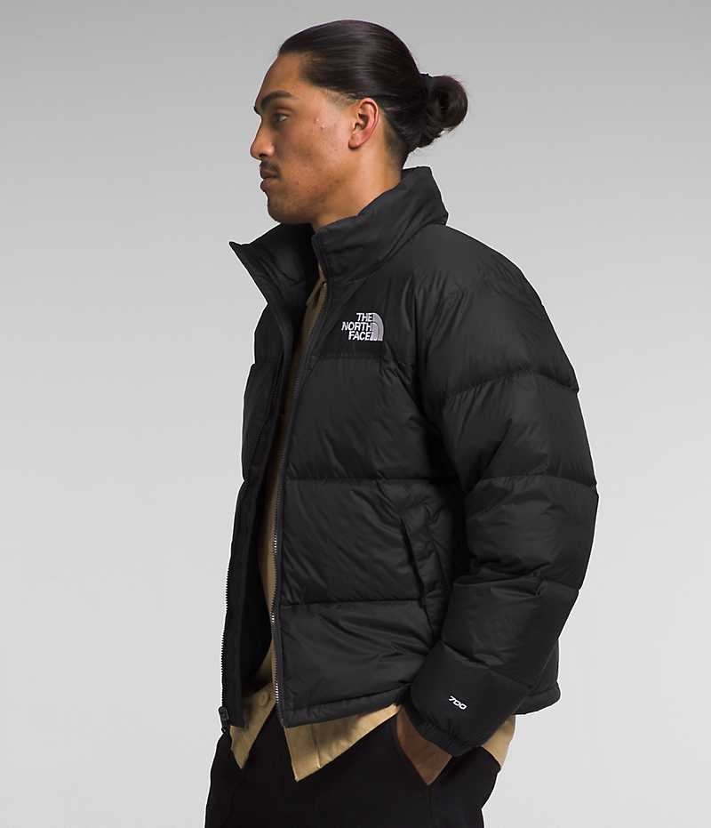 The North Face 1996 Retro Nuptse Aşağı Ceket Erkek Siyah | ISTANBUL ISKO