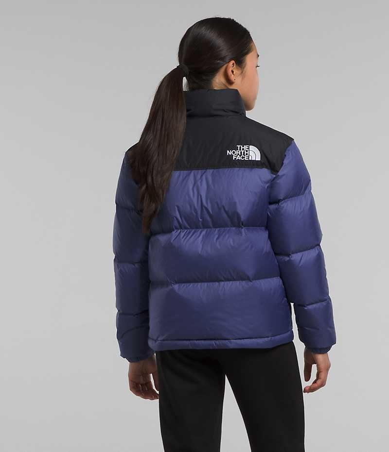 The North Face 1996 Retro Nuptse Aşağı Ceket Kiz Çocuk Mavi | ISTANBUL YSNC