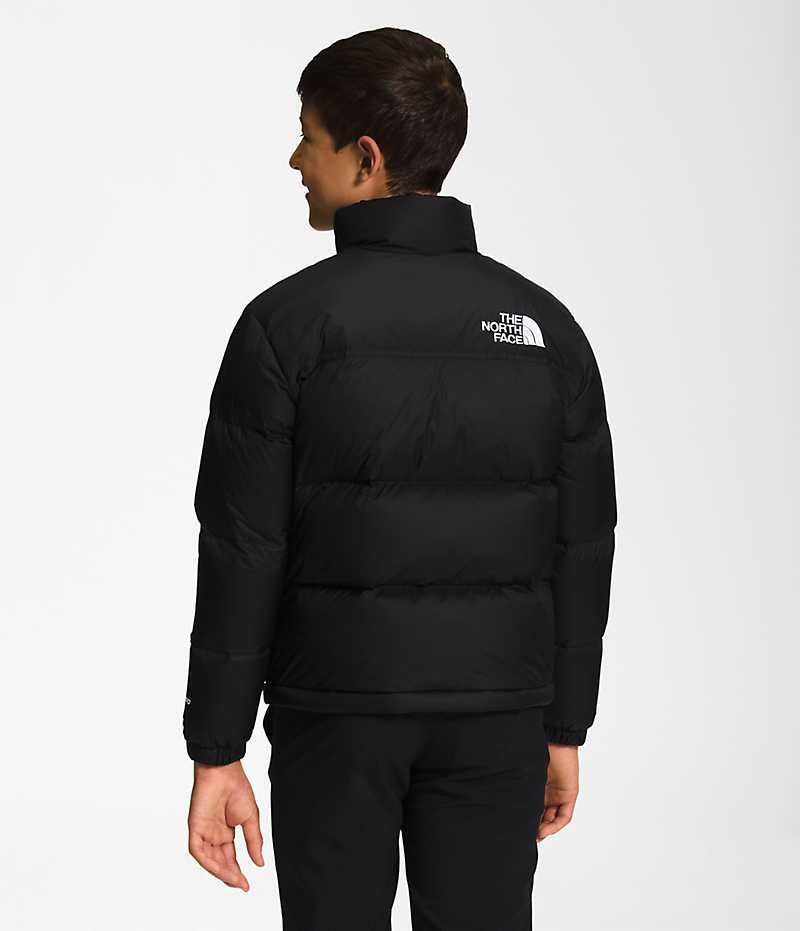 The North Face 1996 Retro Nuptse Aşağı Ceket Erkek Çocuk Siyah | ISTANBUL GKMR