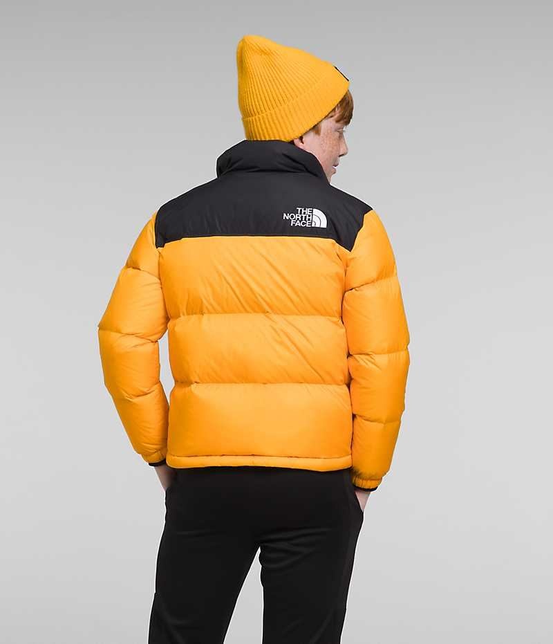 The North Face 1996 Retro Nuptse Aşağı Ceket Erkek Çocuk Altın | TÜRKIYE NLDB