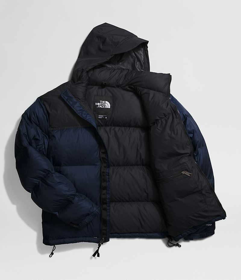 The North Face 1996 Retro Nuptse Aşağı Ceket Erkek Lacivert Siyah | TÜRKIYE NYDZ