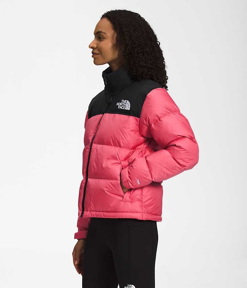 The North Face 1996 Retro Nuptse Aşağı Ceket Kadın Pembe | TÜRKIYE WLSV