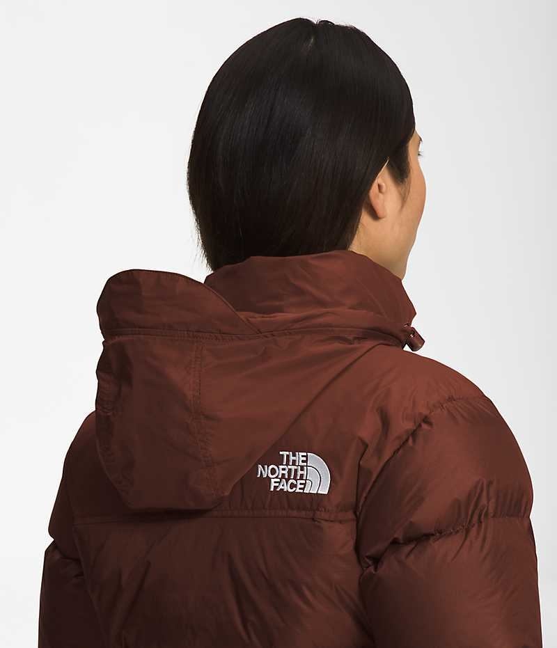 The North Face 1996 Retro Nuptse Aşağı Ceket Kadın Bordo | ISTANBUL DIVB