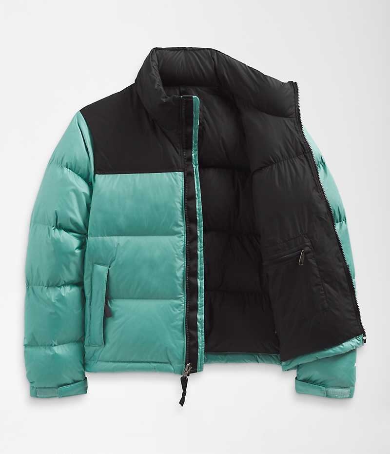 The North Face 1996 Retro Nuptse Aşağı Ceket Kadın Turkuaz | TÜRKIYE KEFB