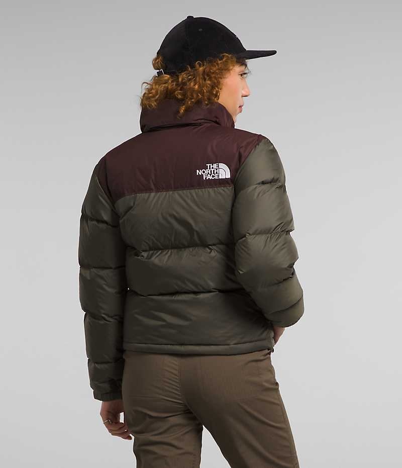 The North Face 1996 Retro Nuptse Aşağı Ceket Kadın Zeytin Yeşili | ISTANBUL ALRY