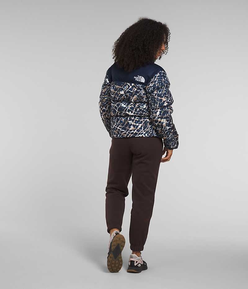 The North Face 1996 Retro Nuptse Aşağı Ceket Kadın Lacivert | TÜRKIYE LFSA