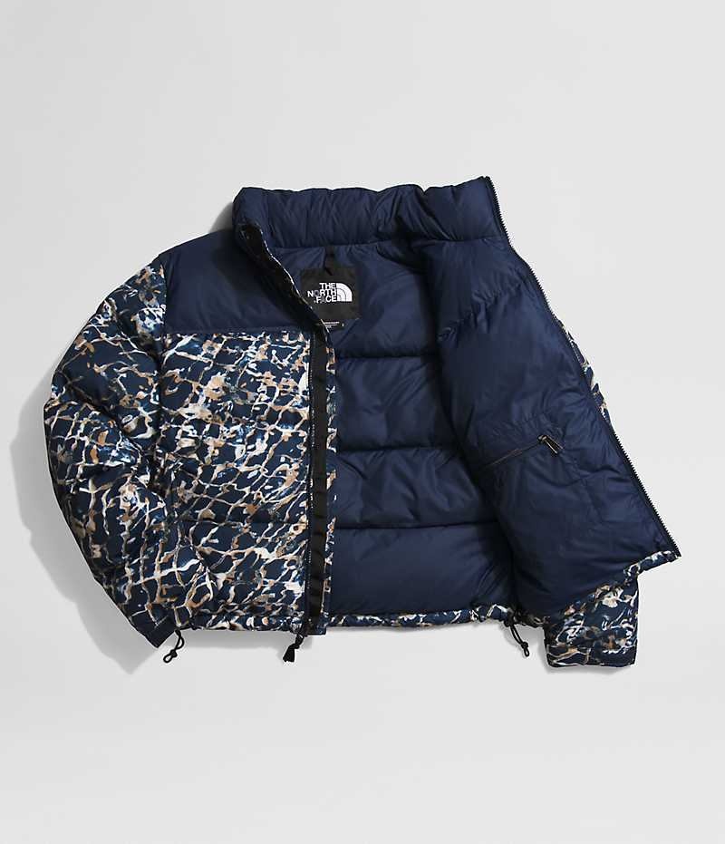 The North Face 1996 Retro Nuptse Aşağı Ceket Kadın Lacivert | TÜRKIYE LFSA