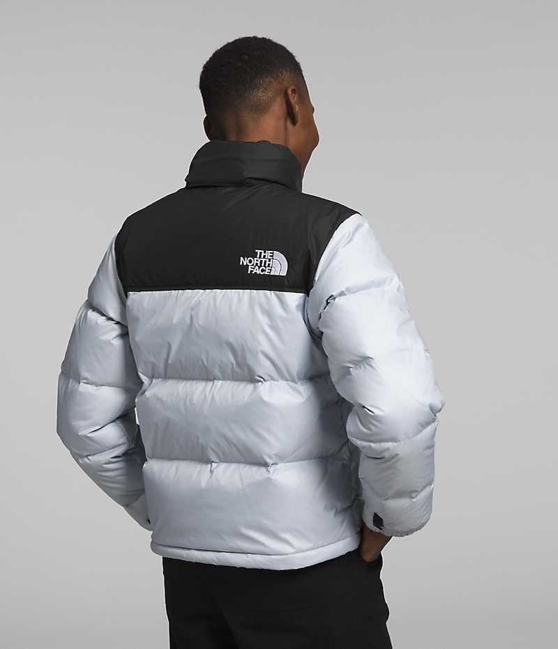 The North Face 1996 Retro Nuptse Aşağı Ceket Kadın Siyah Beyaz | TÜRKIYE LGSB