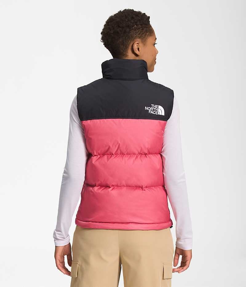 The North Face 1996 Retro Nuptse Aşağı Yelek Kadın Pembe | ISTANBUL BNDX
