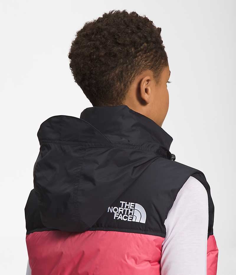 The North Face 1996 Retro Nuptse Aşağı Yelek Kadın Pembe | ISTANBUL BNDX