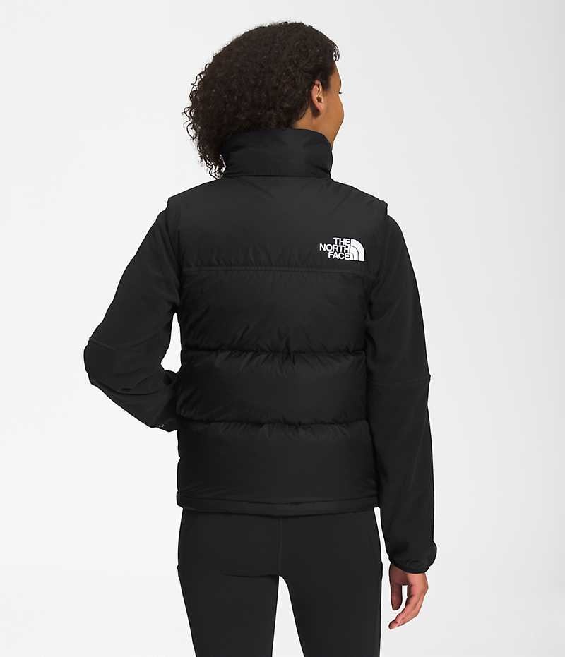 The North Face 1996 Retro Nuptse Aşağı Yelek Kadın Siyah | ISTANBUL YFLM