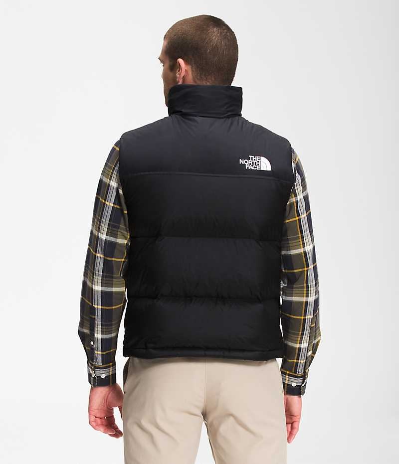 The North Face 1996 Retro Nuptse Aşağı Yelek Erkek Siyah | ISTANBUL LVEU