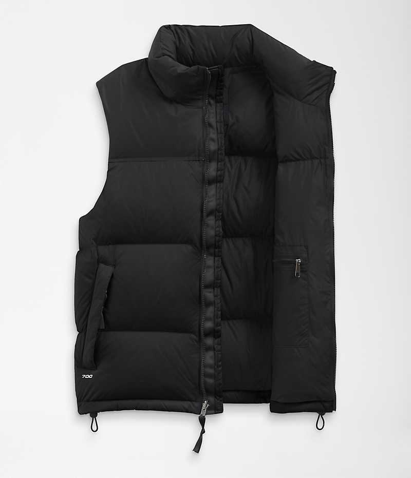 The North Face 1996 Retro Nuptse Aşağı Yelek Erkek Siyah | ISTANBUL LVEU