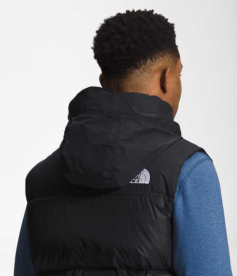 The North Face 1996 Retro Nuptse Aşağı Yelek Erkek Siyah | ISTANBUL LVEU