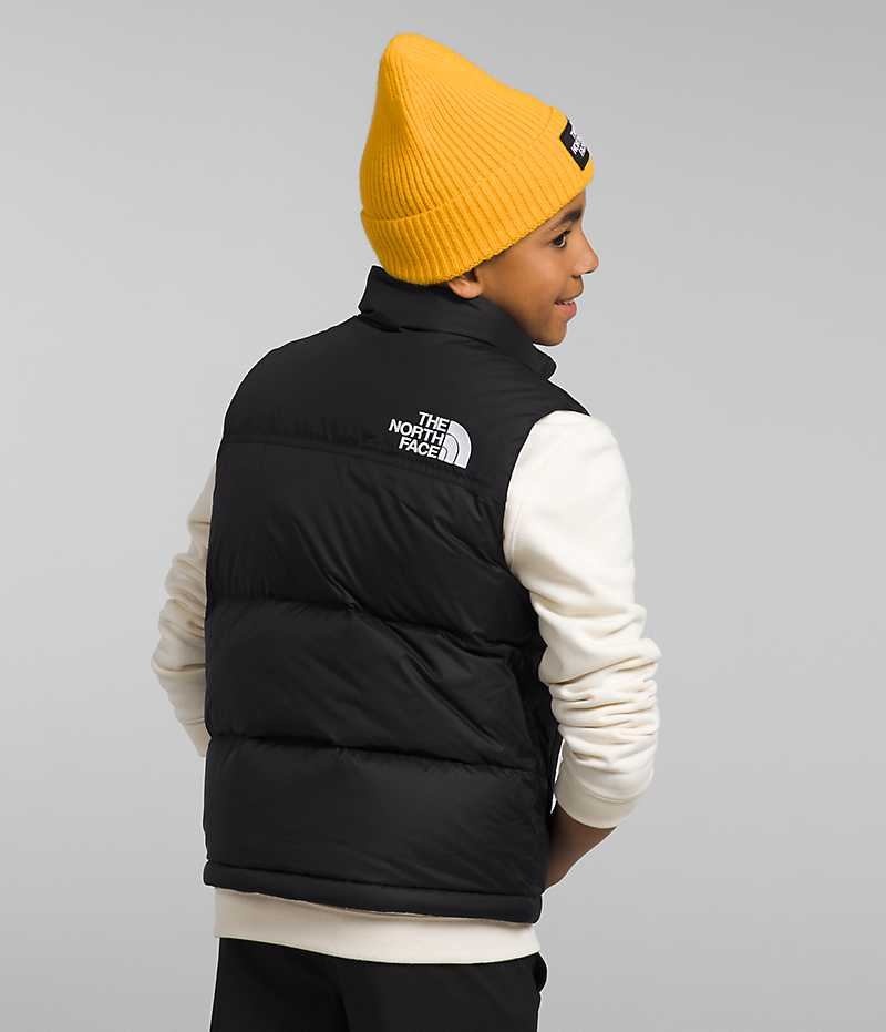 The North Face 1996 Retro Nuptse Yelek Erkek Çocuk Siyah | ISTANBUL NUKH