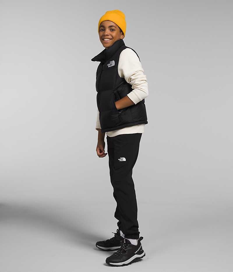 The North Face 1996 Retro Nuptse Yelek Erkek Çocuk Siyah | ISTANBUL NUKH