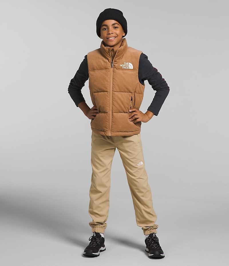 The North Face 1996 Retro Nuptse Yelek Erkek Çocuk Kahverengi | ISTANBUL RAUT