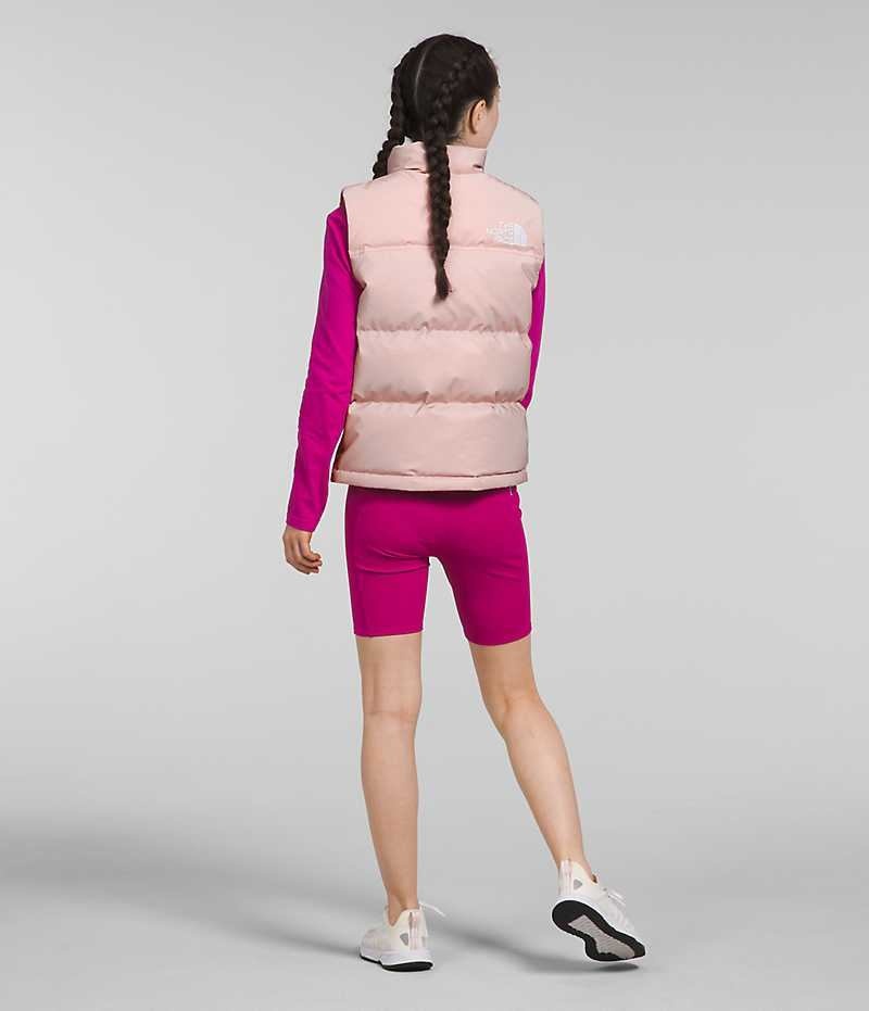 The North Face 1996 Retro Nuptse Yelek Kiz Çocuk Pembe | ISTANBUL CTIU