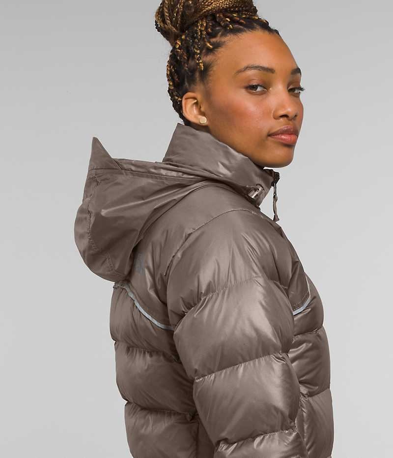 The North Face 2000 Retro Nuptse Aşağı Ceket Kadın Kahverengi | ISTANBUL BPJX
