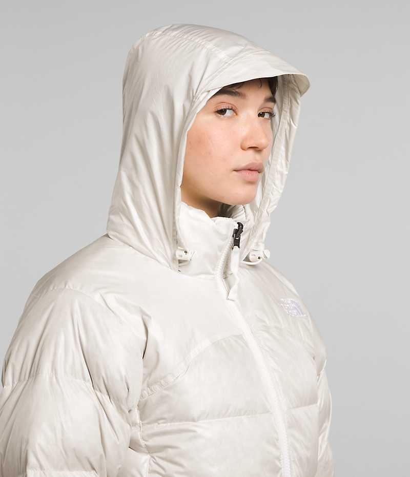 The North Face 2000 Retro Nuptse Aşağı Ceket Kadın Beyaz | TÜRKIYE DXCU