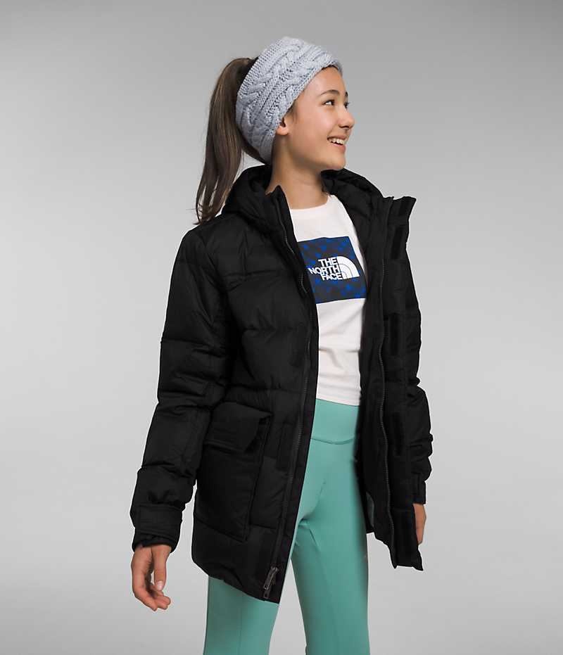 The North Face ’73 Parka Kiz Çocuk Siyah | TÜRKIYE FDVA