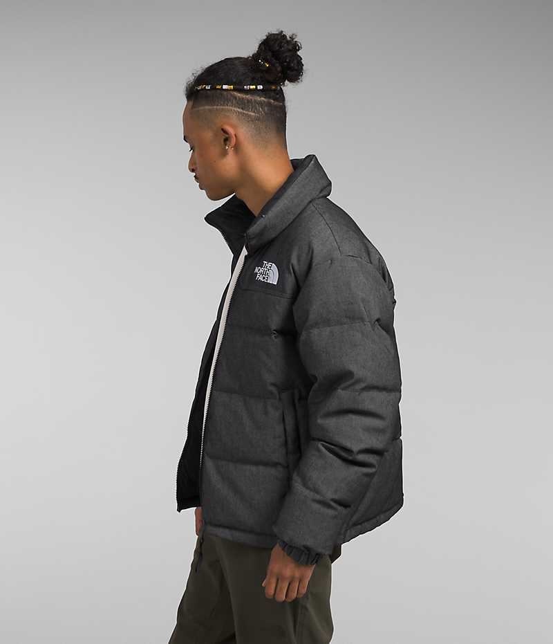 The North Face ’92 Reversible Nuptse Aşağı Ceket Erkek Siyah | TÜRKIYE EIFH