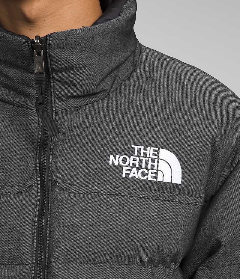 The North Face ’92 Reversible Nuptse Aşağı Ceket Erkek Siyah | TÜRKIYE EIFH
