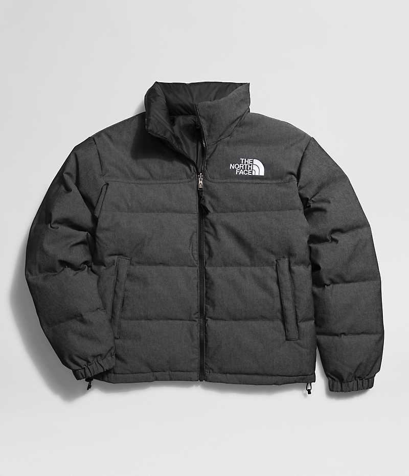 The North Face ’92 Reversible Nuptse Aşağı Ceket Erkek Siyah | TÜRKIYE EIFH