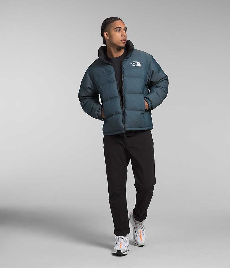 The North Face ’92 Reversible Nuptse Aşağı Ceket Erkek Mavi | ISTANBUL CNKZ