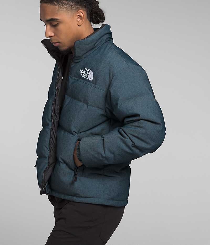 The North Face ’92 Reversible Nuptse Aşağı Ceket Erkek Mavi | ISTANBUL CNKZ