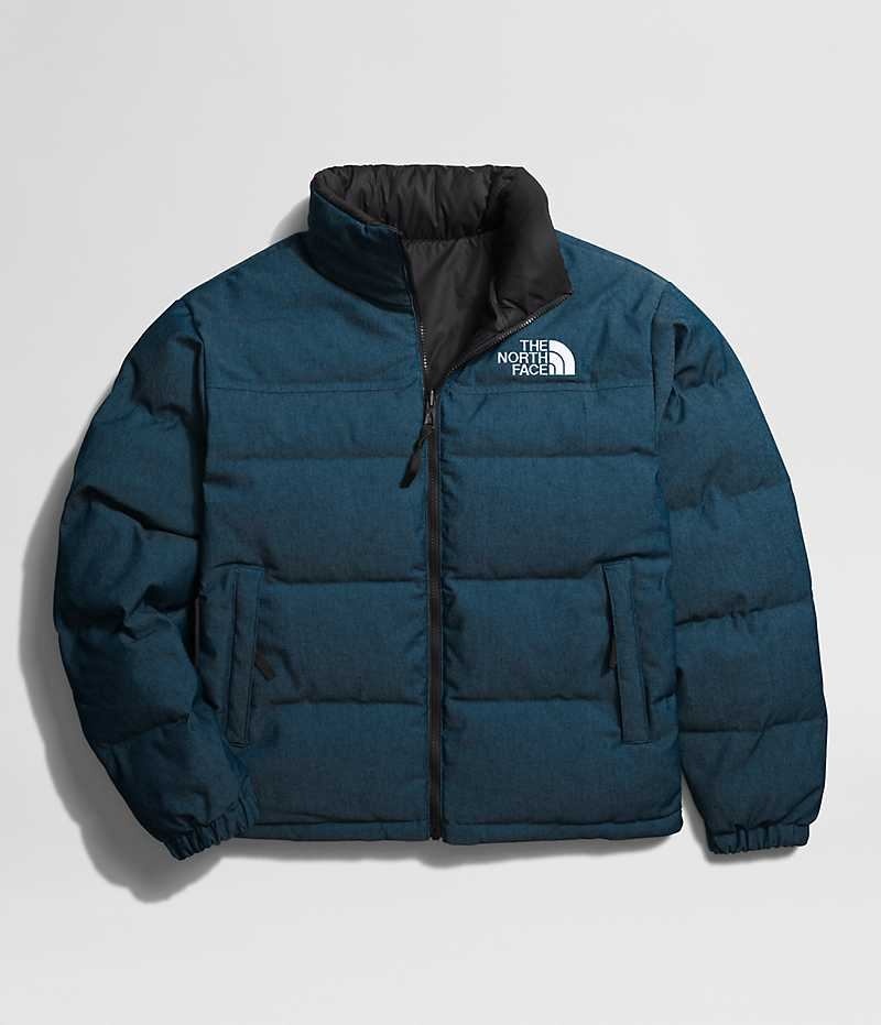The North Face ’92 Reversible Nuptse Aşağı Ceket Erkek Mavi | ISTANBUL CNKZ