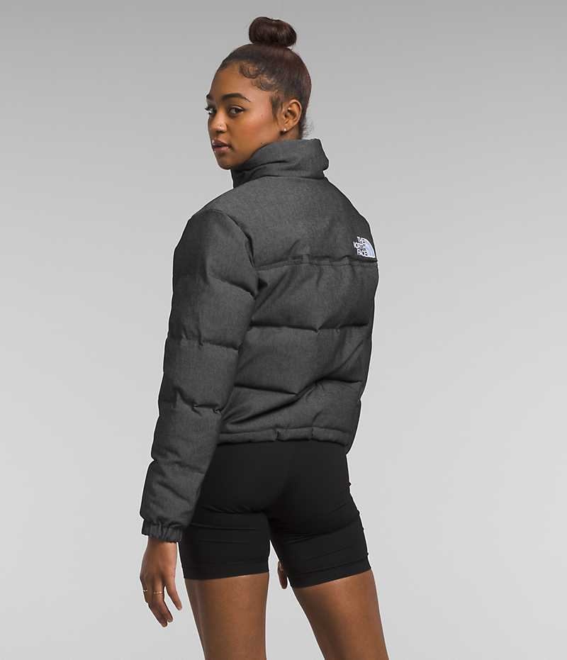 The North Face ’92 Reversible Nuptse Aşağı Ceket Kadın Siyah | TÜRKIYE JWNP