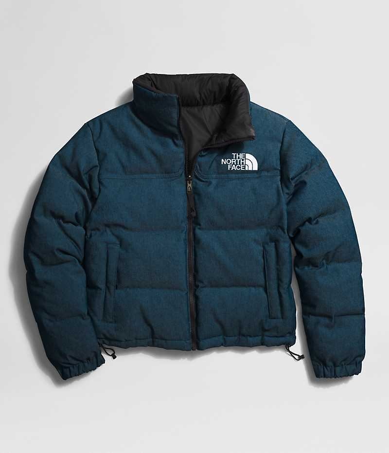 The North Face ’92 Reversible Nuptse Aşağı Ceket Kadın Mavi | ISTANBUL MGTH