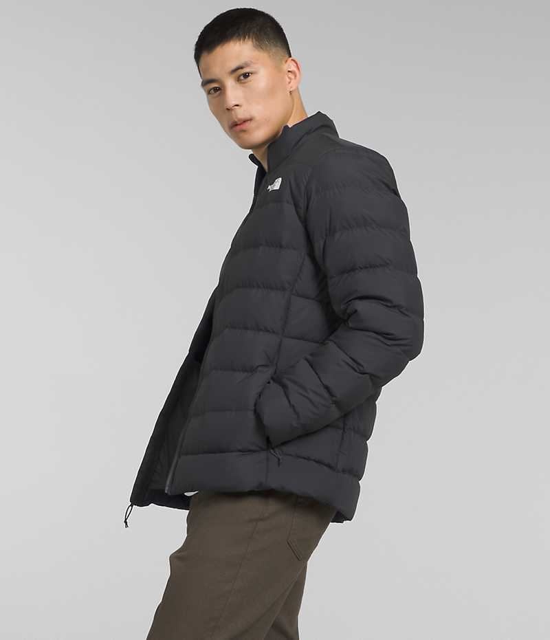 The North Face Aconcagua 3 Aşağı Ceket Erkek Siyah | TÜRKIYE SQBN
