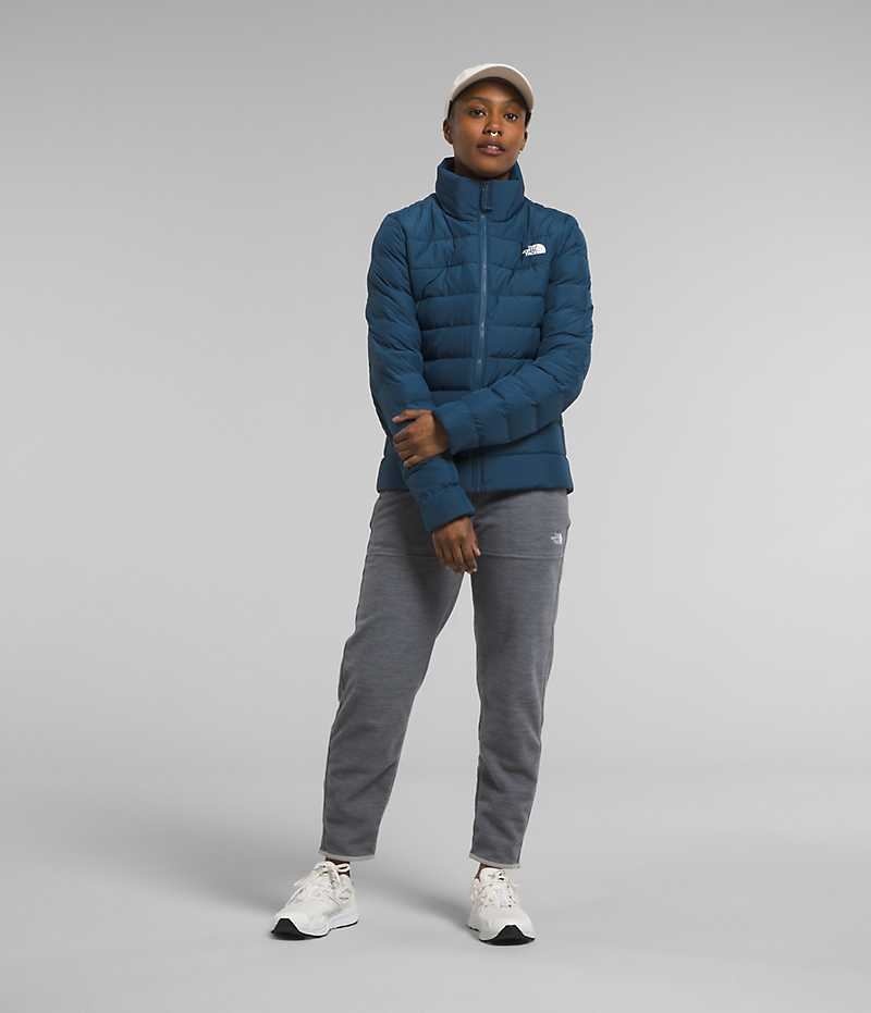 The North Face Aconcagua 3 Aşağı Ceket Kadın Mavi | TÜRKIYE NUVP