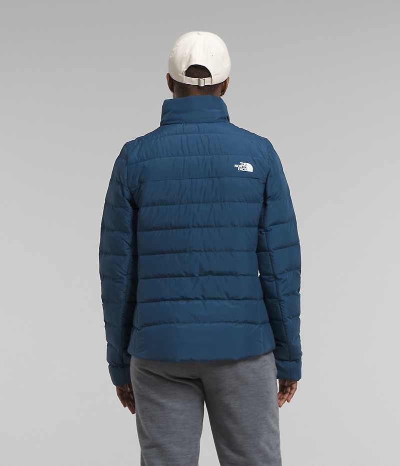 The North Face Aconcagua 3 Aşağı Ceket Kadın Mavi | TÜRKIYE NUVP