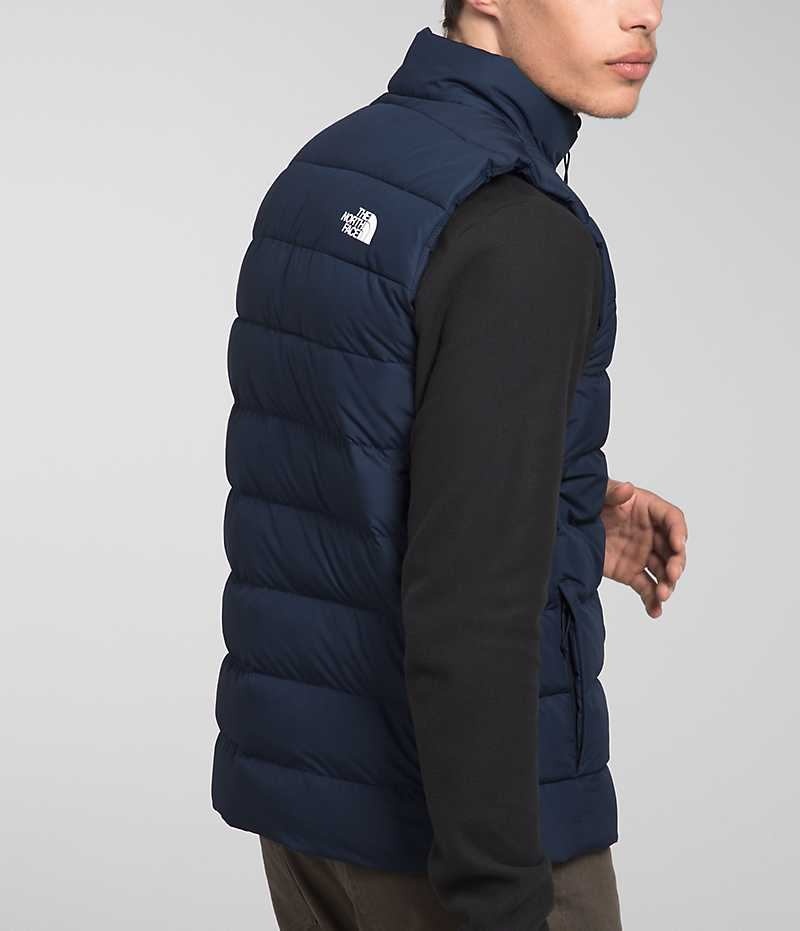 The North Face Aconcagua 3 Aşağı Yelek Erkek Lacivert | ISTANBUL CQXU