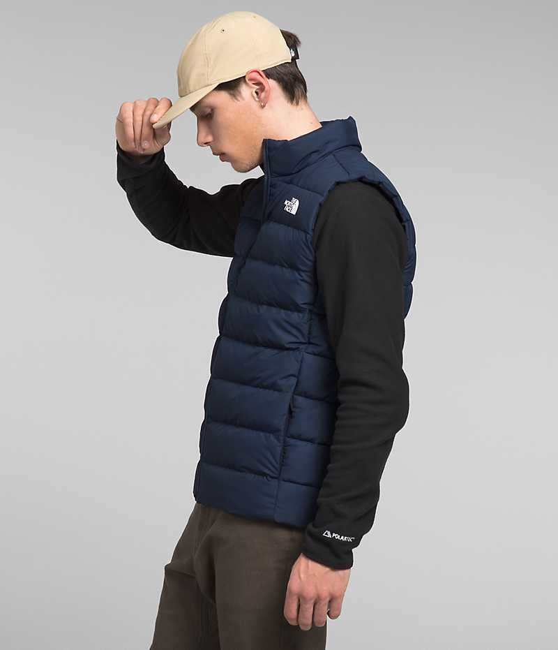 The North Face Aconcagua 3 Aşağı Yelek Erkek Lacivert | ISTANBUL CQXU