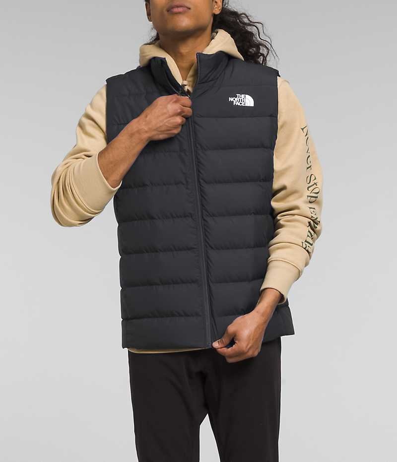 The North Face Aconcagua 3 Aşağı Yelek Erkek Siyah | ISTANBUL RUNA