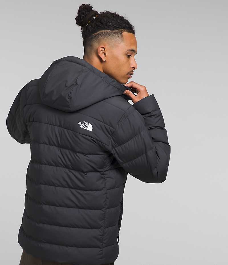 The North Face Aconcagua 3 Hoodie Aşağı Ceket Erkek Siyah | TÜRKIYE XUBZ
