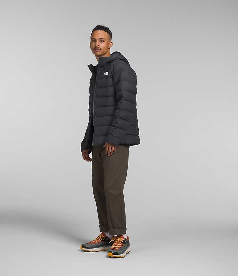 The North Face Aconcagua 3 Hoodie Aşağı Ceket Erkek Siyah | TÜRKIYE XUBZ