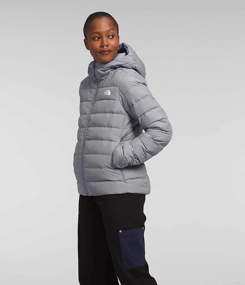 The North Face Aconcagua 3 Hoodie Aşağı Ceket Kadın Gri | ISTANBUL AIOC