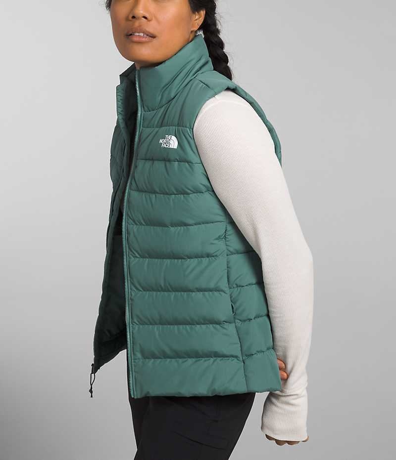 The North Face Aconcagua 3 Yelek Kadın Yeşil | TÜRKIYE AQBR
