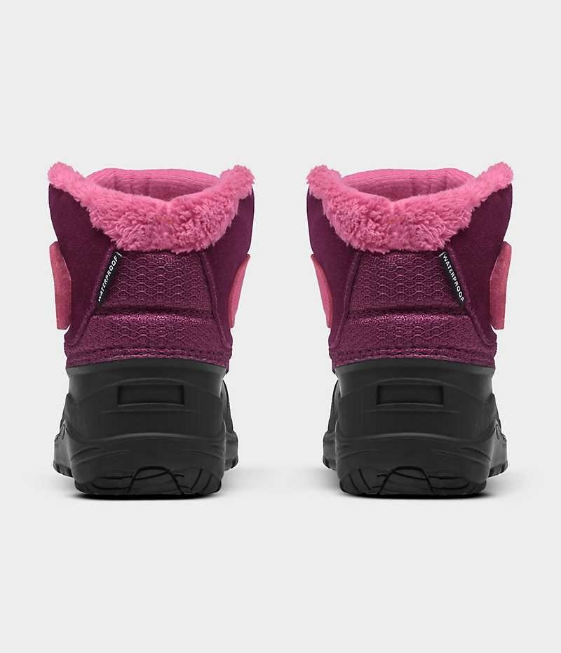 The North Face Alpenglow II Kışlık Bot Erkek Çocuk Pembe Siyah | ISTANBUL MORF