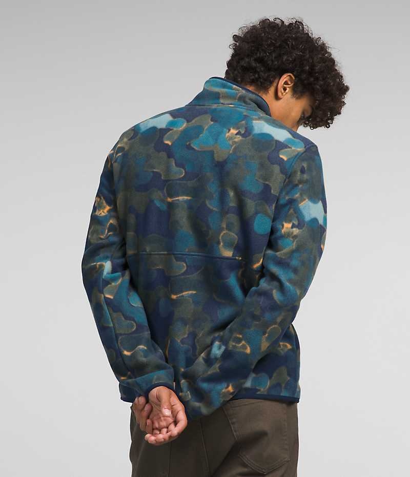 The North Face Alpine Polartec® 100 ½-Zip Sweatshirt Erkek Lacivert | ISTANBUL ZRDC