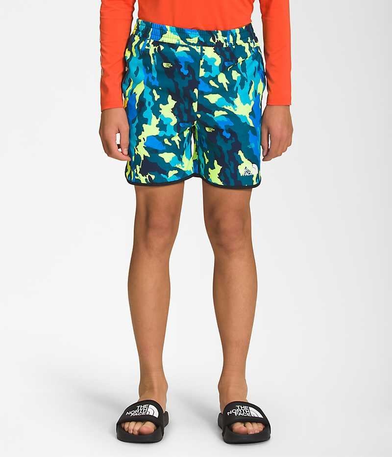 The North Face Amphibious Class V Şort Erkek Çocuk Camo | TÜRKIYE REPD