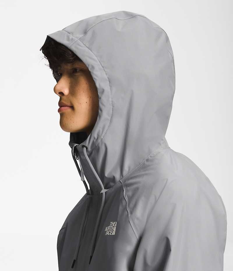 The North Face Antora Hoodie Yağmurluk Erkek Gri | TÜRKIYE VSHE