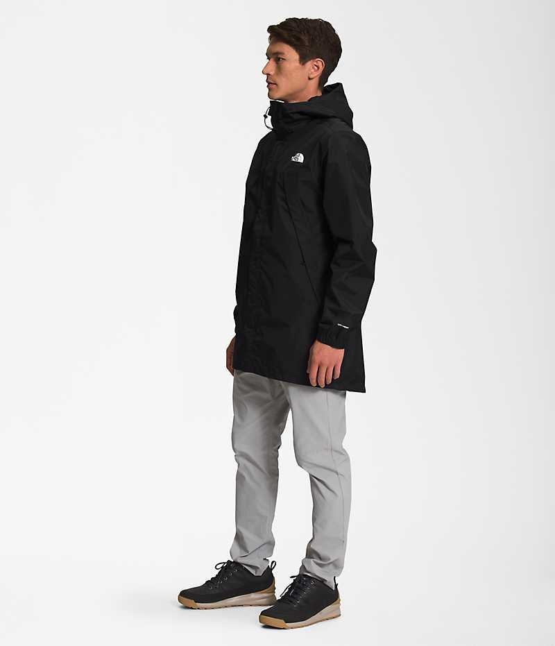 The North Face Antora Parka Erkek Siyah | TÜRKIYE DXLK