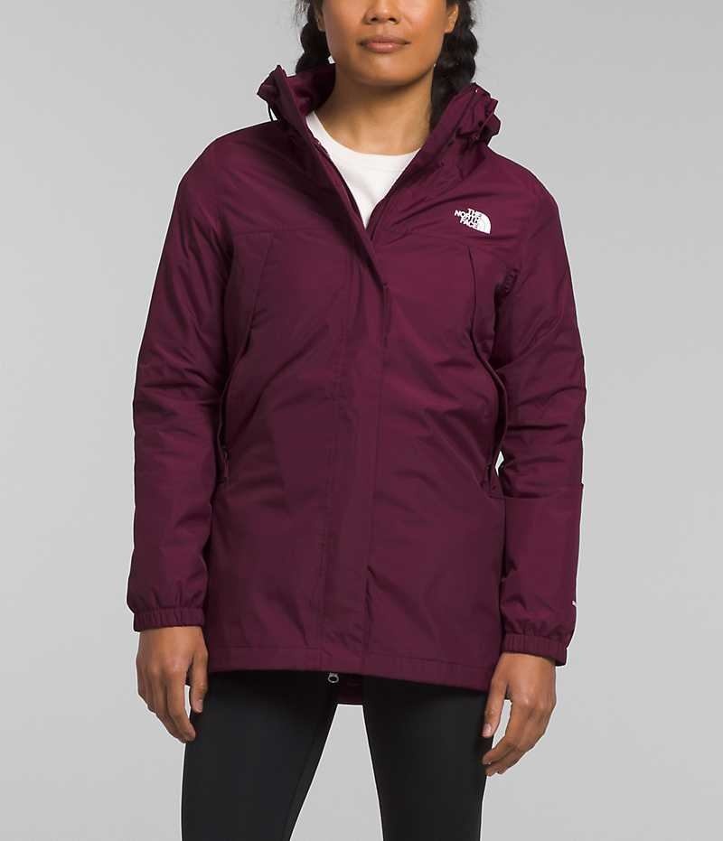 The North Face Antora Parka Kadın Bordo | ISTANBUL YAHX